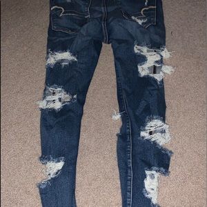 American eagle ripped jeans